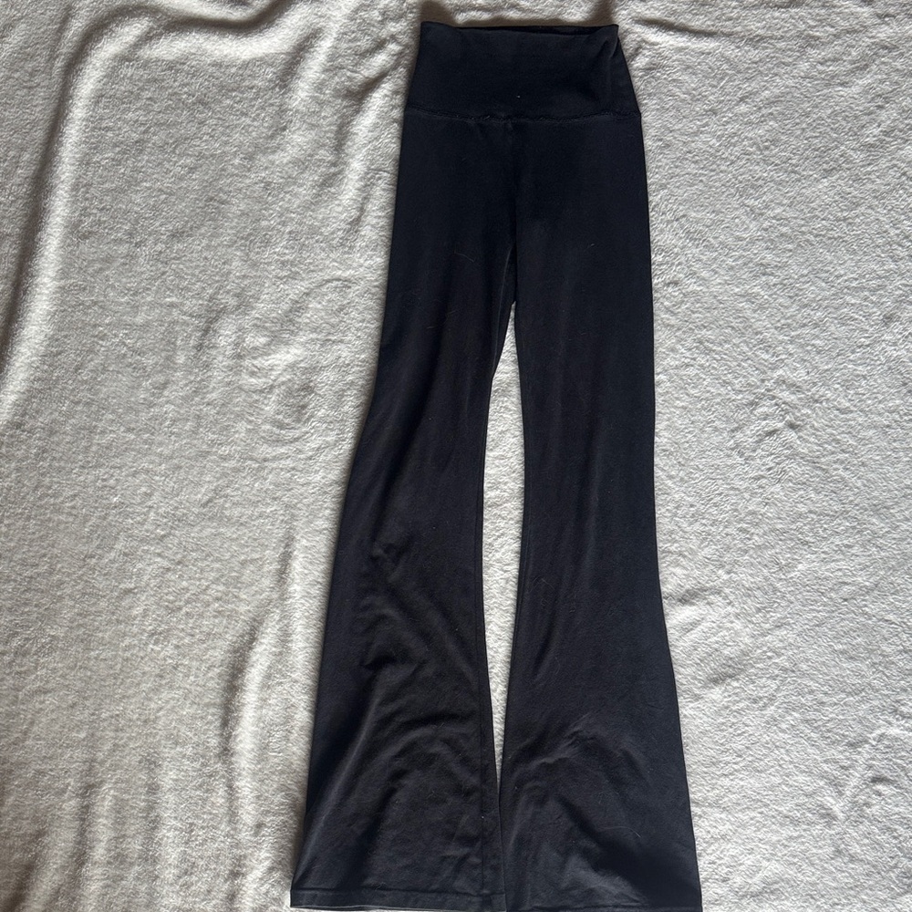 Aerie Black Flare Leggings